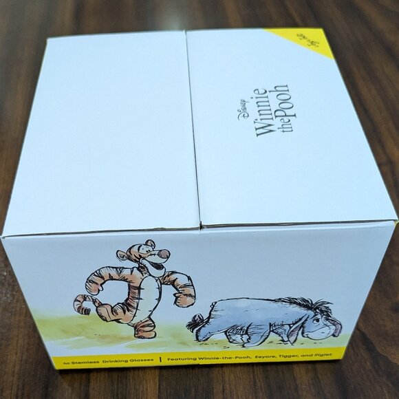 NEW Joy Jolt Disney Winnie The Pooh Stemless Drinking Glasses. - Picture 9 of 9